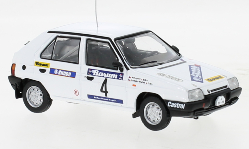 Skoda Favorit 136L No.4 Rally Valasskaa 1989 Krecek/Motl - 1:43